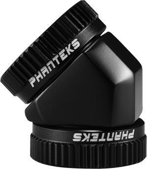 Phanteks Glacier Series Fittings PH-A45_BK_16 16MM Hard Tube Adapter 45