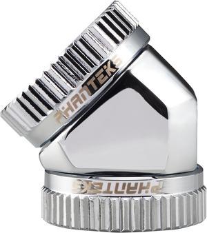 Phanteks Glacier Series Fittings PH-A45_CR_16 16MM Hard Tube Adapter 45