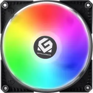 MetallicGear Skiron DRGB MG-F140PDRGB_BK 140mm DRGB LED Case Fan MetallicGear Skiron DRGB MG-F140PDRGB_BK 140mm DRGB LED Case Fan