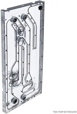 Glacier EZ-Fit NV5-DISTRO, Distribution Plate for NV5, Integrated 16mm EZ-Fit fitting, Black