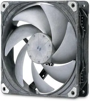 Phanteks T30-140, 140mm Premium High-Performance PWM Fan, Industrial Grade LCP Frame & Blades, 3-Mode Speed Switch, Unmatched Airflow for PC Cases & Radiators, Black/Grey