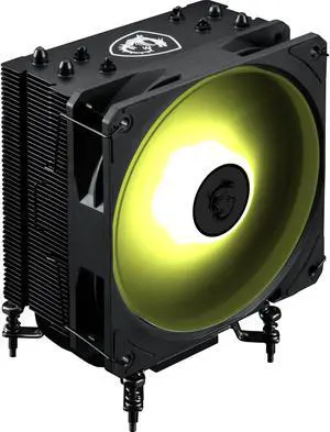MSI MAG COREFROZR AA13 Air CPU Cooler, Single 120mm PWN Fans, ARGB lighting controlled by software