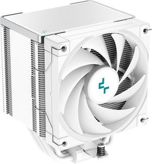 DeepCool AK500 WH High-Performance CPU Cooler, 5 Copper Heat Pipes, Single-Tower Heatsink, 120mm FDB PWM Fan, 240W