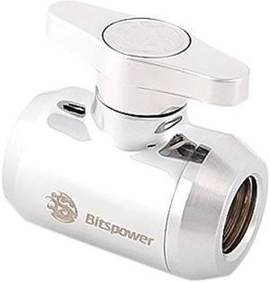 Bitspower BP-MVV-SLSL Mini Valve With Silver Shining Handle Bitspower BP-MVV-SLSL Mini Valve With Silver Shining Handle