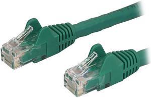 StarTech N6PATCH12GN StarTech.com Cat6 Patch Cable - 12 ft - Green Ethernet Cable - Snagless RJ45 Cable - Ethernet Cord - Cat 6 Cable - 12ft