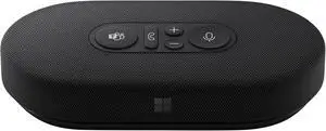 Microsoft Modern USB-C Speaker, Certified for Microsoft Teams, 2- Way Compact Stereo Speaker, Call Controls, Noise Reducing Microphone. Wired USB-C Connection