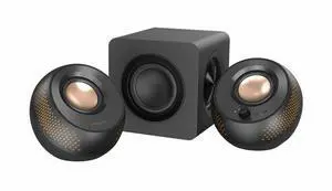 Creative Labs Pebble X Plus USB 2.1 -Channel Desktop Speakers with Subwoofer