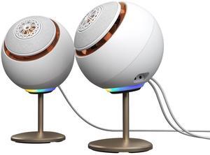 Creative Pebble Nova Premium 2.0 USB-C Speakers with Coaxial Drivers - White
