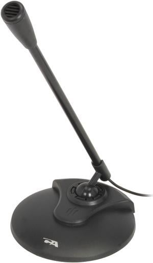 Cyber Acoustics ACM-51B Black 3.5mm Connector Desktop Microphone