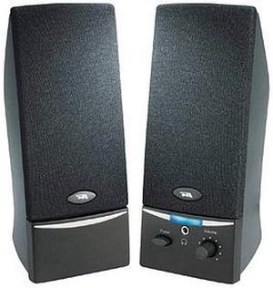 Cyber Acoustics CA-2014RB-ML 2.0 Speaker System - 4 W RMS - Black