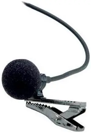 AZDEN EX505U Black 3.5mm Connector Uni-Directional Lavalier Microphone