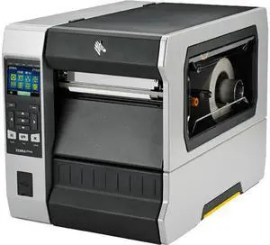 Zebra ZT620 6" Thermal Transfer Label Printer with Color Screen, 203dpi, Serial, USB, Gigabit Ethernet, Bluetooth 4.0, USB Host, Tear, ZPL – ZT62062-T010100Z