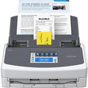 Ricoh / Fujitsu ScanSnap iX1600 PA03770-B615-2YR Color CIS x 2 (Front x 1, Back x 1) 600 dpi ADF (Automatic Document Feeder) / Manual Feed, Duplex Document Scanner