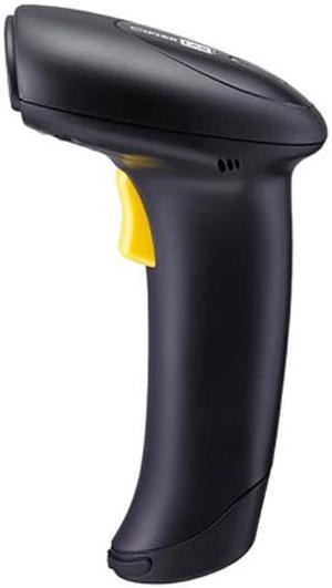 CipherLab 1500 Series 1504P Corded Handheld 1D/2D Barcode Scanner, Auto-sense Stand, USB Cable, Black - A1504P2BKU001