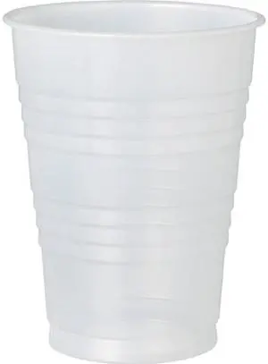 Translucent Plastic Cold Cups, 10oz, Polypropylene, 1000/Carton