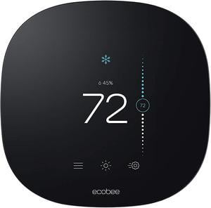 ecobee Lite SmartThermostat, Black, EB-STATE3LT-02 3 lite - 7 Day Programmable Smart Thermostat W/Touchscreen
