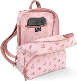 Animal Crossing Small Backpack Rose Gold  Official Nintendo Product