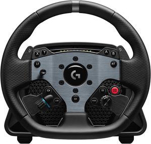 Logitech G PRO Racing Wheel for PC, Direct Drive 11 Nm Force, TRUEFORCE Force Feedback, Magnetic Gear Shift Paddles, Dual Clutch, OLED Display, Quick Release, PRO Button Layout