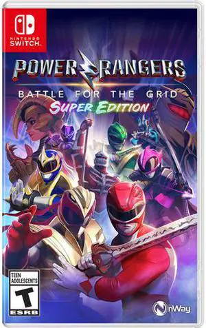 Maximum Games Power Rangers: Battle for the Grid Super Edition, Nintendo Switch Maximum Games Power Rangers: Battle for the Grid Super Edition, Nintendo Switch