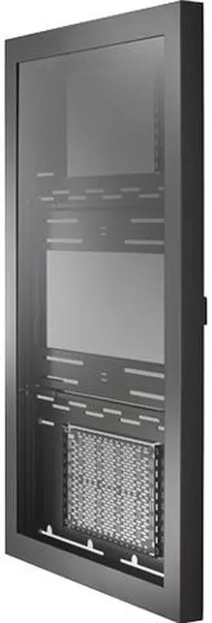 Chief LW55UBP Impact On-Wall Kiosk Portrait, 55", Black