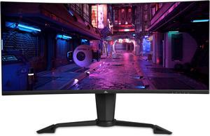 YEYIAN Sigurd 4000 34" inch Ultra Wide 2K Gaming Monitor,165 Hz 1ms 1500R Curved PC Monitor, VA Screen 3440X1440 Resolution, 21:9 Aspect Ratio,178°Viewing Angle,16.7M Display Colors,Tilt Adjustable
