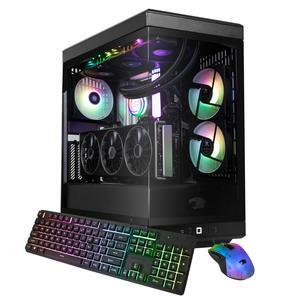 iBUYPOWER Scale Orange Gaming PC Desktop - AMD Ryzen 5 5500 - NVIDIA GeForce RTX 3050 6GB - 16GB DDR4 Non-RGB - 500GB NVMe SSD - SCA5N3501