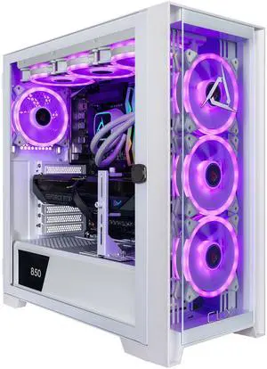 CLX SET Gaming Desktop - Intel Core Ultra 9 285K 3.7GHz 24-Core Processor, 64GB DDR5 Memory, GeForce RTX 5070 12GB GDDR7 Graphics, 2TB NVMe M.2 SSD, 4TB HDD, WiFi, Win 11 Home 64-bit