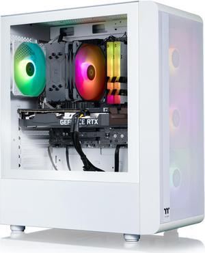 Thermaltake LCGS Quartz i350 R4 Gaming Desktop (Intel Core i5-12400F, 3600Mhz 16GB RGB Memory, NVIDIA GeForce RTX 3050, 1TB NVMe M.2) S2QT-B66R-350-LCS