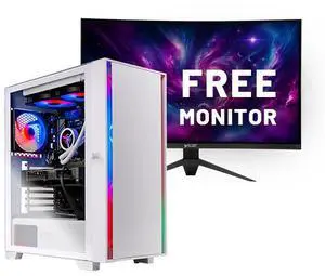 Skytech Gaming Shiva Desktop PC, Intel i5 14400F 2.5 GHz (4.7GHz Turbo), NVIDIA RTX 4070 Super 12GB, 2TB NVMe SSD, 32GB DDR5 RAM RGB, 650W GOLD PSU, 240mm ARGB AIO, Wi-Fi, Win 11