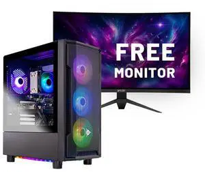 Skytech Shadow Gaming PC Desktop, Intel i5 14400F 2.5 GHz (4.7GHz Turbo Boost), AMD Radeon RX 9070 16GB GDDR6, 1TB NVMe SSD, 16GB DDR5 RAM 6000, 650W GOLD PSU, Wi-Fi, Win 11