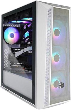 AVGPC Quiet Series Gaming PC -Intel i9 11900KF Max Boost 5.3GHz, RTX 4070 12GB, 32GB 3600MHz DDR4, 1TB NVME M.2 SSD, 360MM AIO Liquid Cooling, ARGB Fans, Wifi/AC, MB520 style Case, Windows 11 White