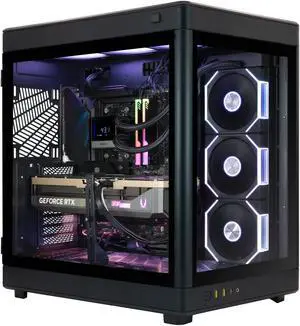 ZOTAC MEK AI-Enhanced Gaming PC Desktop Computer - NVIDIA GeForce RTX 5090, AMD Ryzen 7 9700X 5.5GHz, 32GB DDR5 RGB, 2TB NVME M.2 SSD, 1300W 80+ GOLD PSU, WiFi 7, Windows 11 PRO 64-bit
