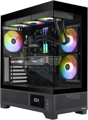 ZOTAC MEK AI-Enhanced Gaming PC Desktop Computer - NVIDIA GeForce RTX 5070 , AMD Ryzen 5 7600X up to 5.3GHz, 32GB RGB DDR5, 2TB NVME M.2 SSD, 850W 80+ GOLD PSU, WiFi 5,BT 5.2, Windows 11 Home 64-bit