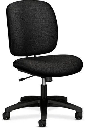HON ComforTask Center-Tilt Task Chair - Supports Up to 300 lb - 17" to 22" Seat Height - Black Seat/Back - Black Base - H5902.S.CU10.T HON ComforTask Center-Tilt Task Chair - Supports Up to 300 lb - 17" to 22" Seat Height - Black Seat/Back - Black Base - H5902.S.CU10.T