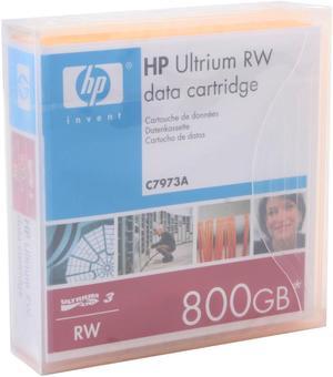HP C7973A 400/800GB LTO Ultrium 3 Tape Media 1 Pack
