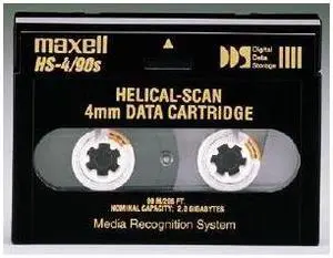 maxell 331910 2/4GB DDS-1 Tape Media 1 Pack