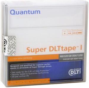 Quantum MR-SAMCL-01 110/220GB (SDLT220)
160/320GB (SDLT320) Super DLTtape I Tape Media 1 Pack