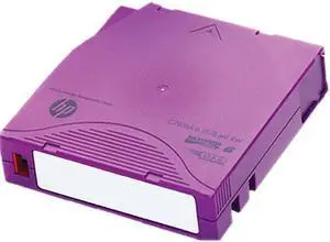 HP LTO-6 Ultrium 6.25 TB BaFe RW Non Custom Labeled Data Cartridge 20 Pack