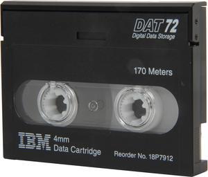IBM 18P7912 36/72GB DAT72/DDS-5 4MM 170M Data Tape Media 1 Pack
