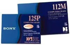SONY QG112M//A2 2.5/5.0GB D8 Tape Media 1 Pack