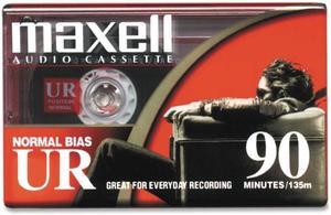 maxell 108510 UR Type I Audio Cassette 1 Pack