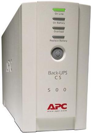 APC BK500EI 500 VA 300 Watts Back-UPS CS 500 USB/Serial European Version - 240V