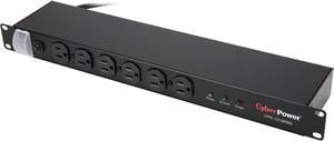 CyberPower CPS1215RMS 15' 12 Outlets 1800 Joules Rackbar Surge Strip