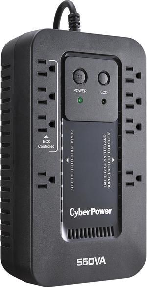 CyberPower EC550G ECO 550VA/330W Energy Efficient Desktop UPS