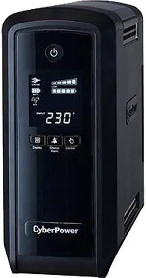 CyberPower PFC Sinewave 900VA UPS Tower with LCD