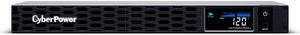 CyberPower PFC Sinewave CP700PFCRM1U 700VA Rack-mountable UPS - 1U Rack-mountable - AVR - 8 Hour Recharge - 1.50 Minute Stand-by - 120 V AC Input - 120 V AC Output - Sine Wave - Serial Port - USB