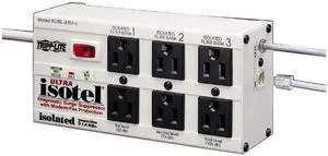 Tripp Lite ISOTEL6ULTRA 6ft. 6 Outlets 3330 Joules Isobar Surge Suppressor