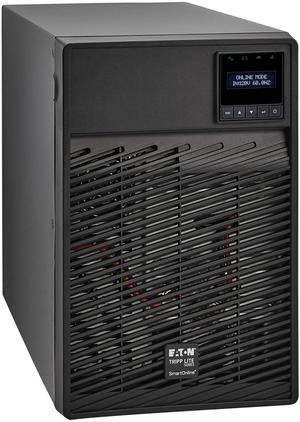 Tripp Lite series SmartOnline 1000VA 900W 120V Double-Conversion UPS - 6 Outlets, Extended Run, Network Card Option, LCD, USB, DB9, Tower (SU1000XLCD)