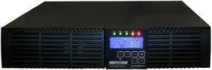 Minuteman Ecompass EC3000RT2UNC 3000VA Tower/Rack Mountable UPS - 2U Rack/Tower - 3 Minute Stand-by - 120 V AC Output - 6 x NEMA 5-15/20R Receptacle(s)
