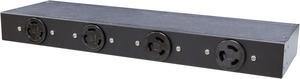Minuteman OEPD304L630HVN 208VAC, 30-amp capacity, generic power distribution unit (PDU) w/o Minuteman label, (2) L620R / (2) L6-30R outlets, 6-foot input cord with L6-30P input plug, 1U/0U